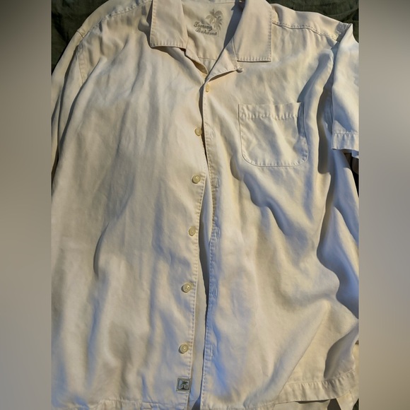 Tommy bahama 100% silk shirt sz L - Picture 3 of 6